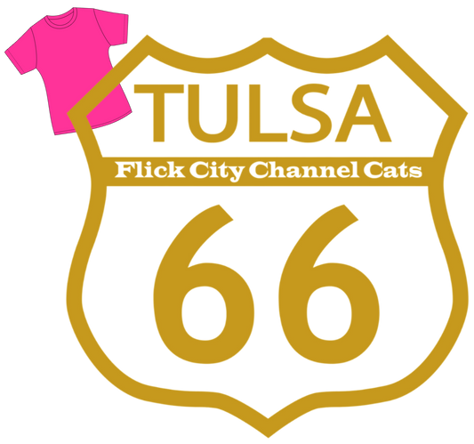 tshirt GOLD TULSA FC 66 T-SHIRT