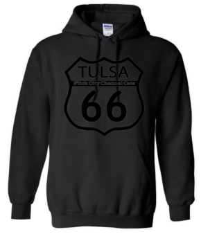 Black Hoodie with FC Tulsa 66 Logo