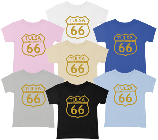 tshirt GOLD TULSA FC 66 T-SHIRT