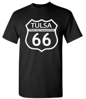 Black Shirt with FC Tulsa 66 Logo
