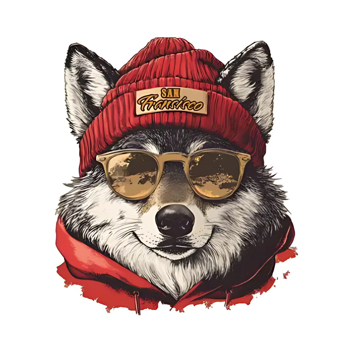 San Francisco Spirit Animal DRYBLEND t-shirt