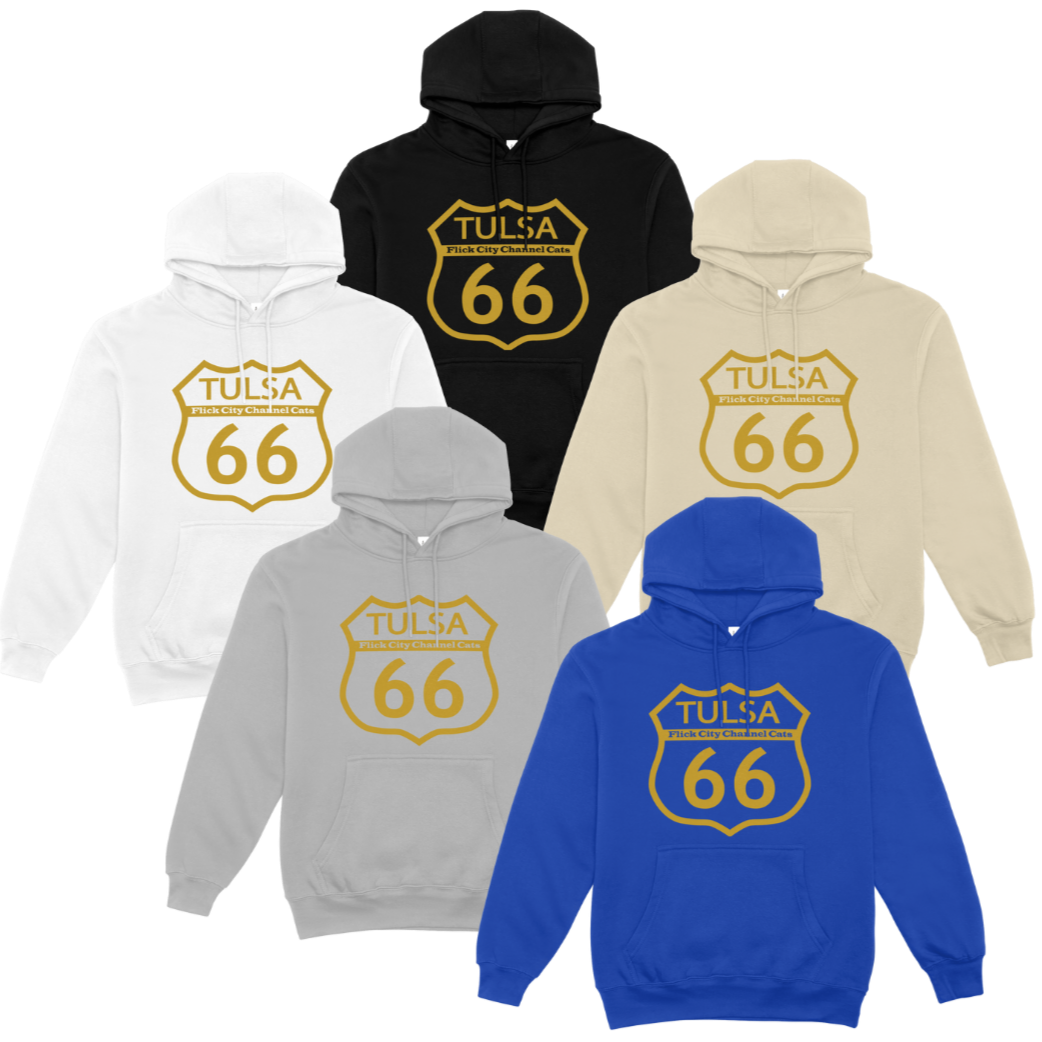 hoodie GOLD TULSA FC 66 T-SHIRT