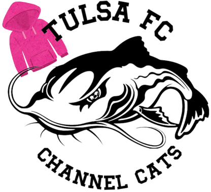 hoodie TULSA FC Channel Cats - round - big cat