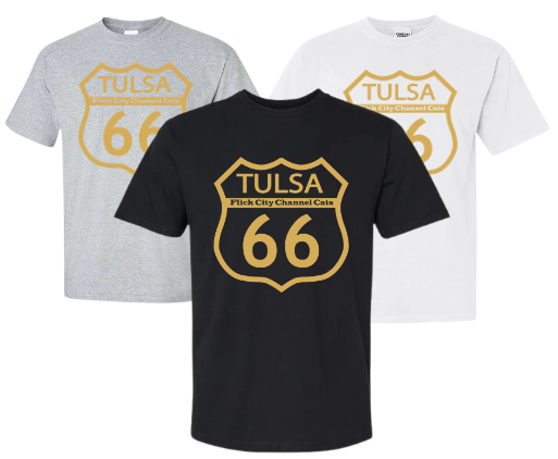 GOLD TULSA FC 66 T-SHIRT