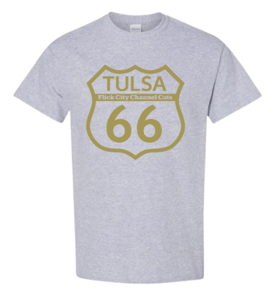 GOLD 66 on T-SHIRT