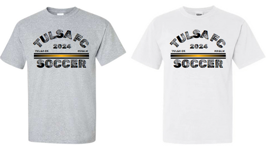 Soft Style T-Shirt (TULSA FC SOCCER) NO Cannel Cat