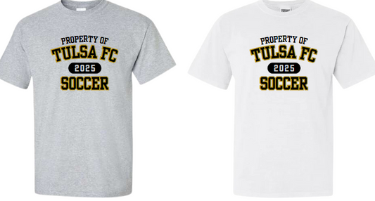 Property of Tulsa FC Soft Style T-Shirt