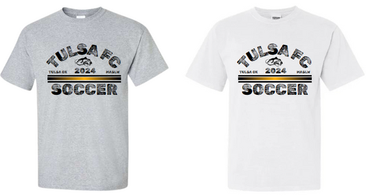 Soft Style T-Shirt (TULSA FC SOCCER Channel Cat)