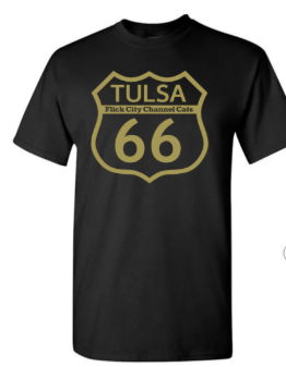 Black Shirt with FC Tulsa 66 Logo