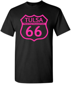 Pink 66 on T-SHIRT