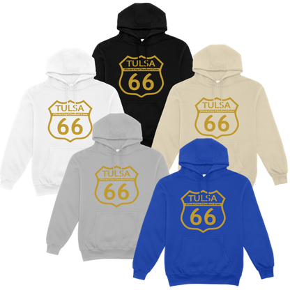 hoodie GOLD TULSA FC 66 T-SHIRT